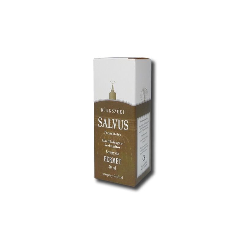 Salvus Gyógyvíz permet -orrspray feltéttel -zöld 50 ml