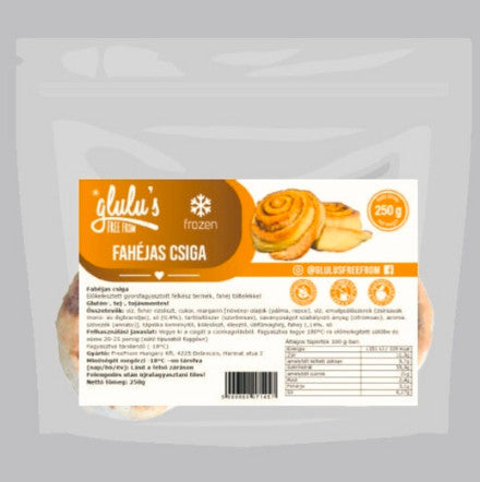Glulu's FreeFrom MIRELIT Fahéjas csiga -2db -250 gr