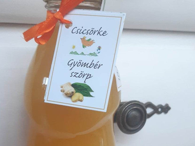 Gyömbér szörp -500 ml