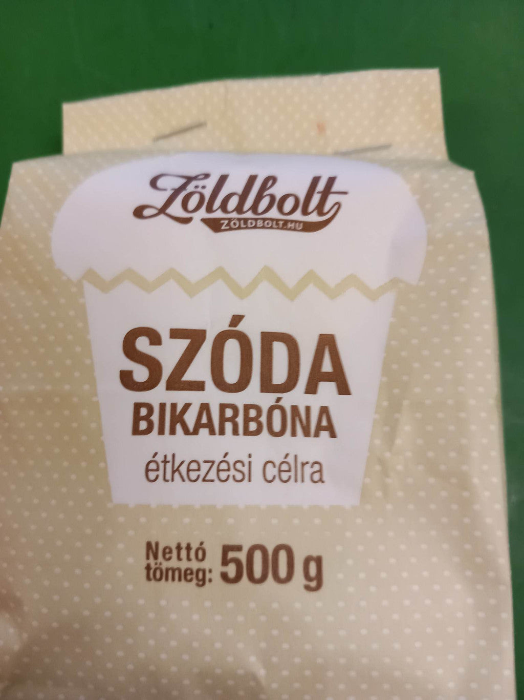 Zöldbolt - Szódabikarbóna étkezési célra -500g