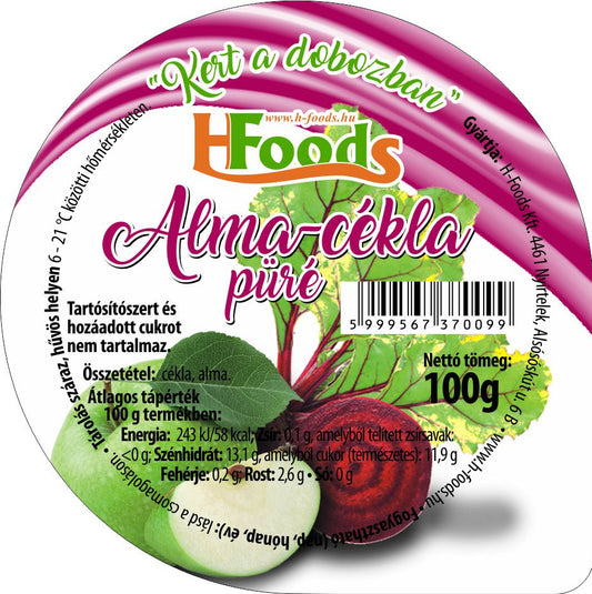 Alma-Cékla püré -100 g
