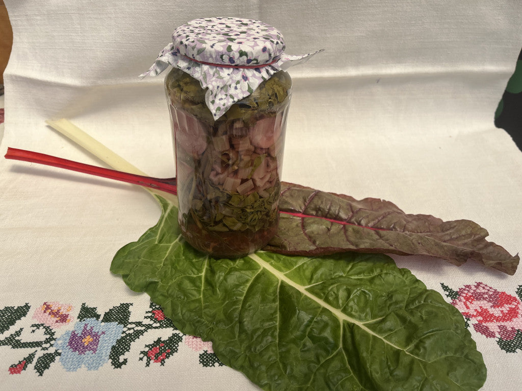 Zöldfűszeres mángold savanyúság -720 ml