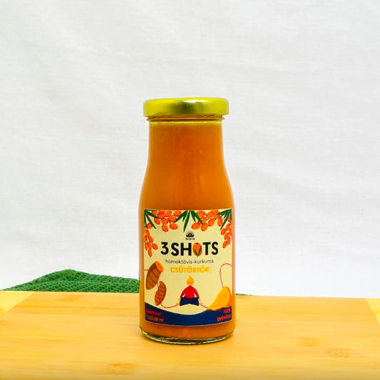 Töviskertem Homoktövis-kurkuma shot - CSÜTÖRTÖK 133,08ml